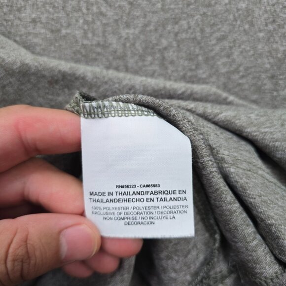 Nike Golf‎ Polo Shirt Mens XL Gray Short Sleeve Dri-Fit Performance Athletic - Picture 8 of 10